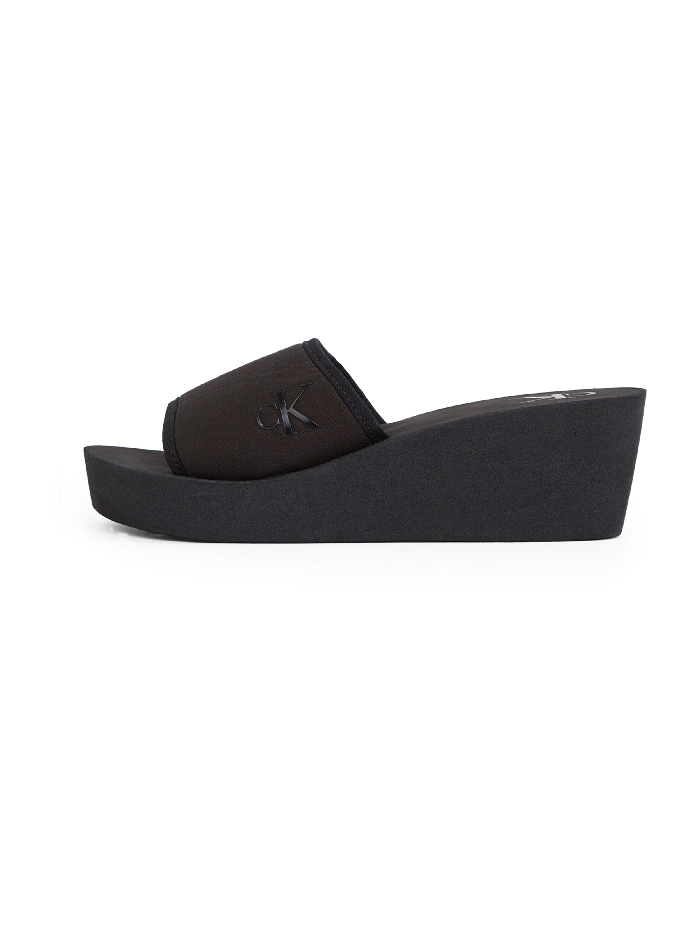 Calvin Klein Šľapky - Čierna: predná strana