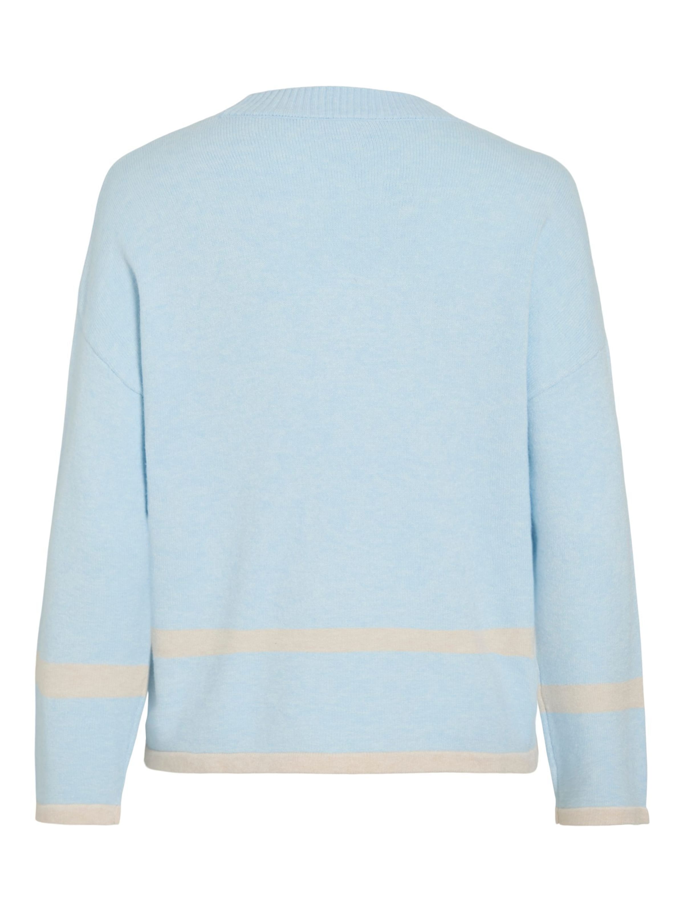 VILA Pullover 'VIRIL' in Blau