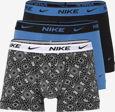 NIKE Sous-vêtements de sport 'Everyday' en bleu roi / noir / blanc cassé, Vue avec produit