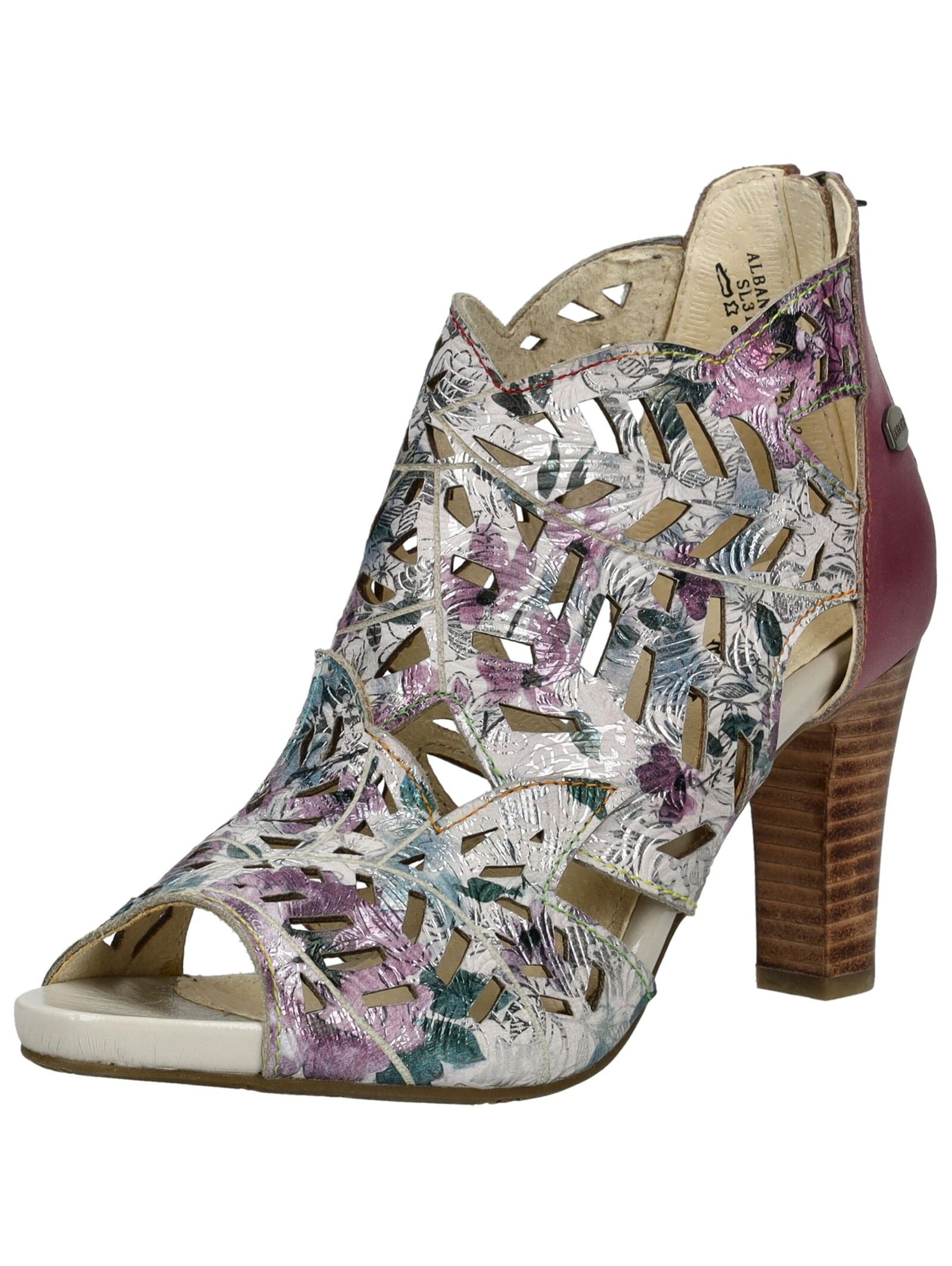 Laura Vita High front pumps in Silver: front