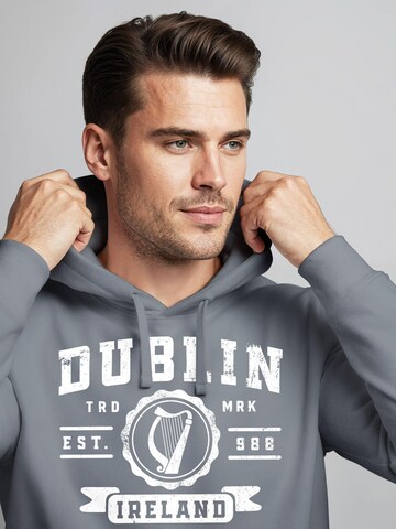 Neverless Sweatshirt 'Dublin Irish' in Grey