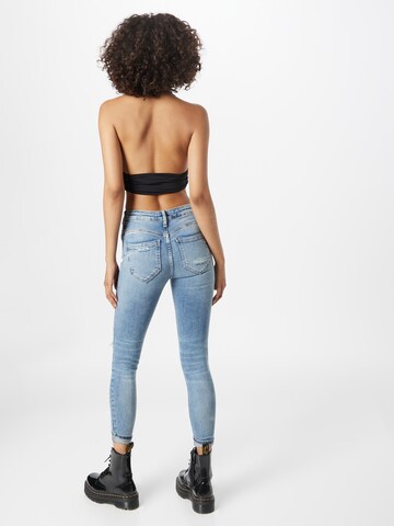 River Island Slimfit Jeans in Blau