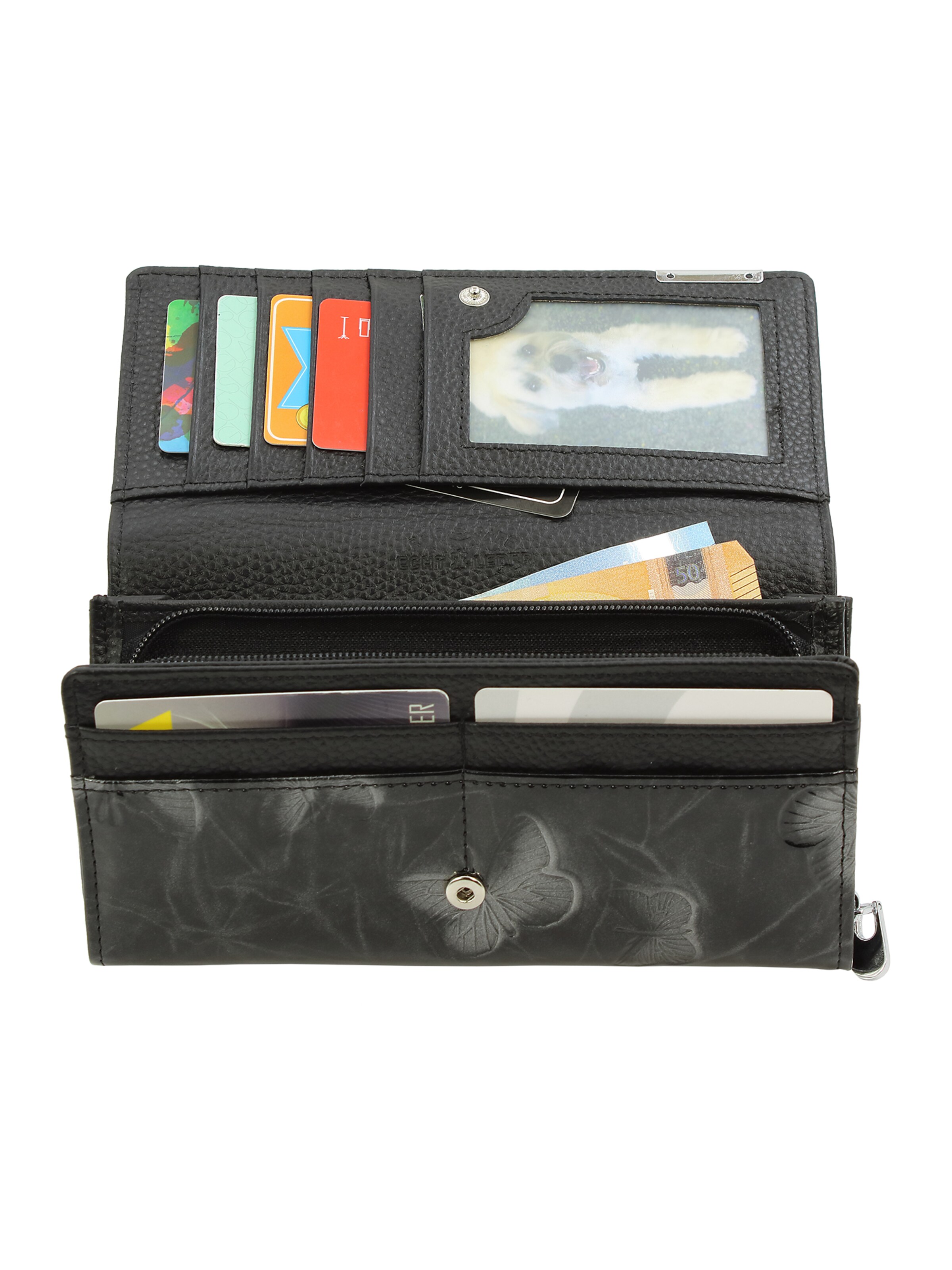 Jennifer Jones Wallet in Black