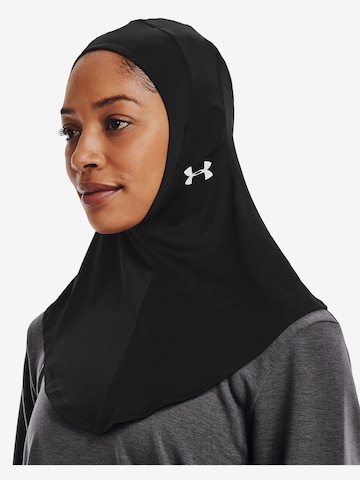 UNDER ARMOUR Athletic Hat in Black: front