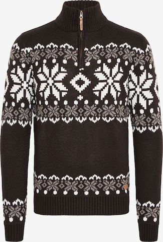 !Solid - Jersey 'Norwin' en negro: frente