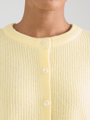 JDY Knit Cardigan 'JDYCatty' in Yellow