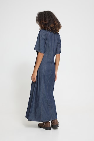 ICHI Dress in Blue