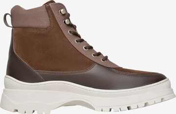 N91 Lace-Up Boots 'Style Choice GH' in Brown