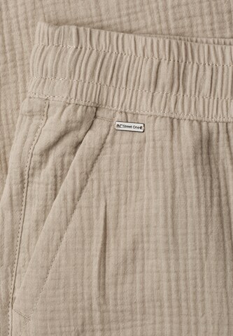 STREET ONE Loose fit Pants in Beige