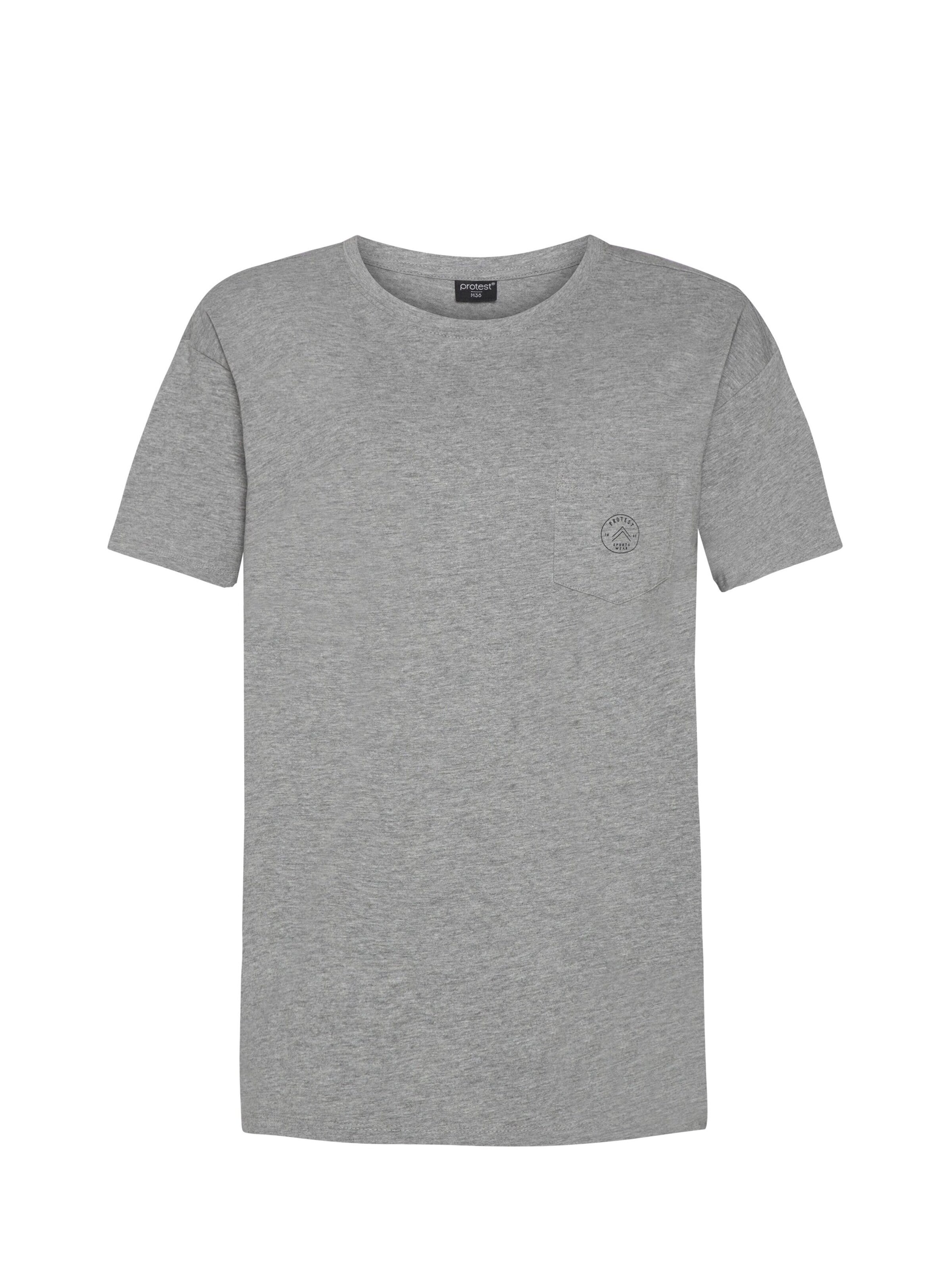 PROTEST Shirt 'PRTSIRES' in L/Regular in grau, Produktansicht