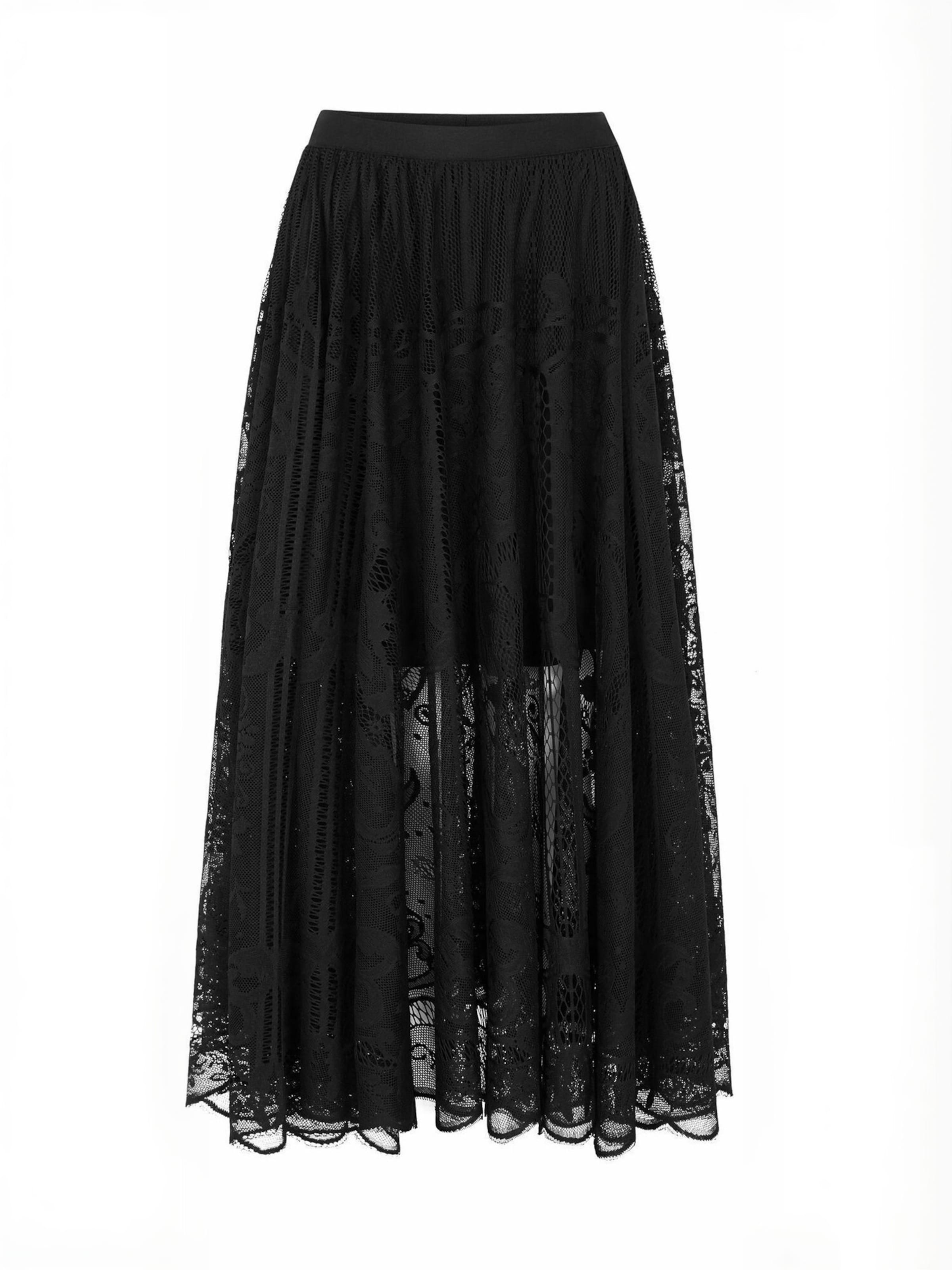 Soft Rebels - Falda ' SRZarian ' en negro: frente