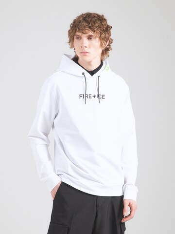 Felpa 'CADELL' di Bogner Fire + Ice in bianco: frontale
