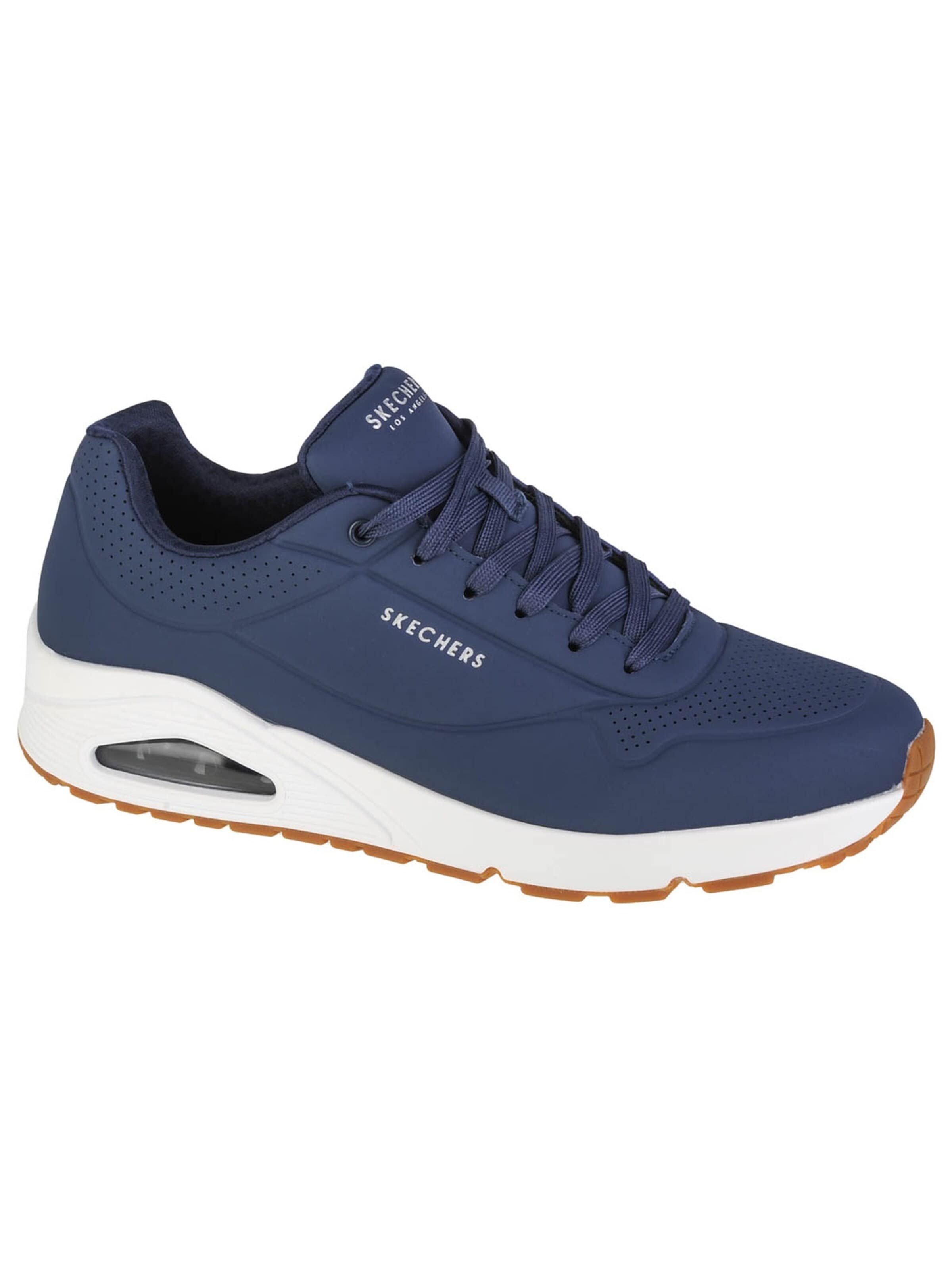 SKECHERS Sneakers laag 'Skechers Uno-Stand On Air' in Blauw: voorkant