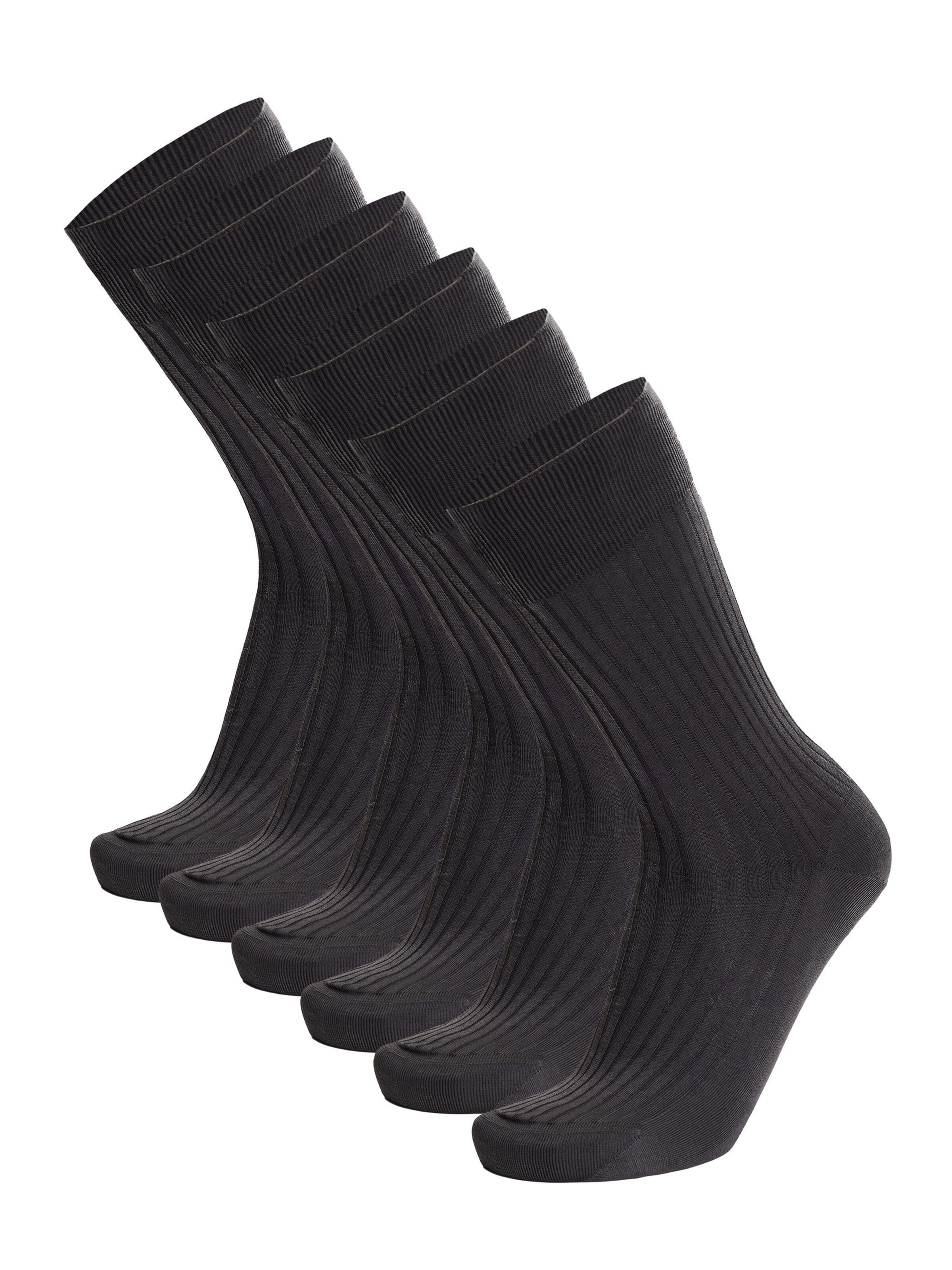 Ciocca Socks in Grey: front