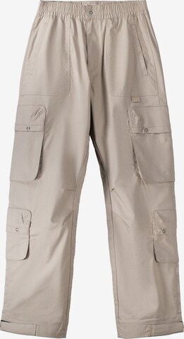 Loosefit Pantaloni cargo di Bershka in beige: frontale