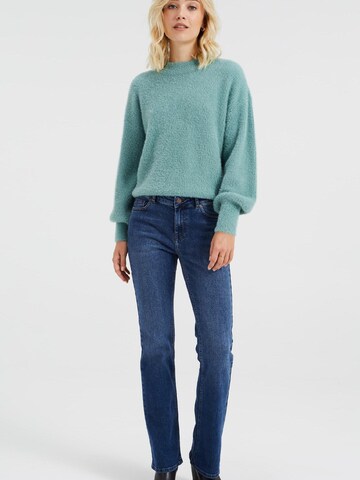 WE Fashion Flared Jeans in Blauw