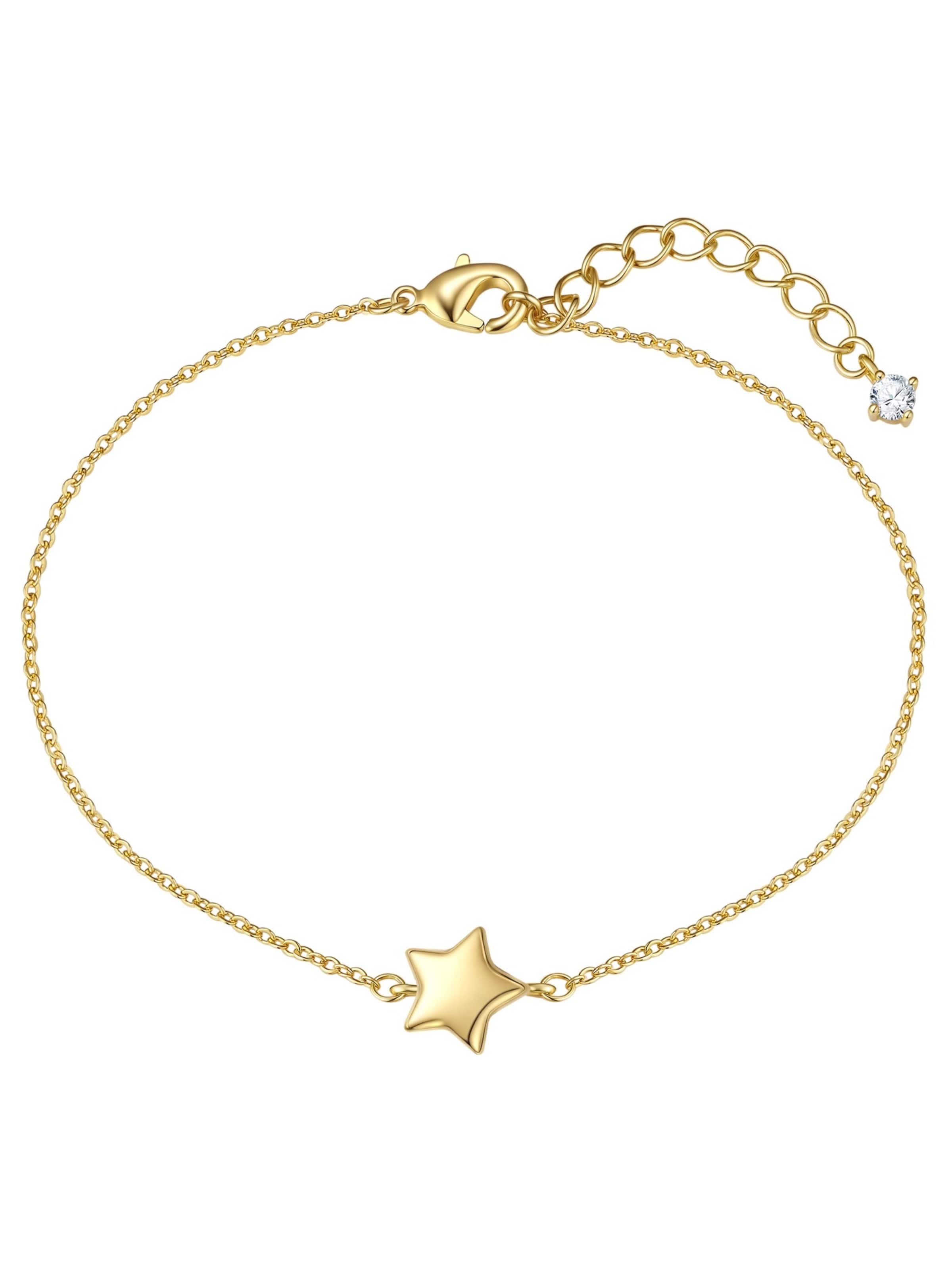 Lulu & Jane - Pulsera en oro: frente