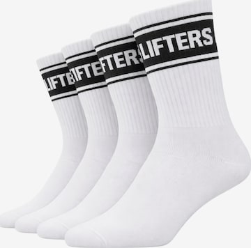 Lifters - Calcetines deportivos 'Performance Sportsocken (2 Paar)' en blanco: frente
