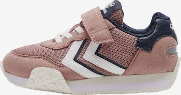 Hummel Sneakers in Roze: voorkant