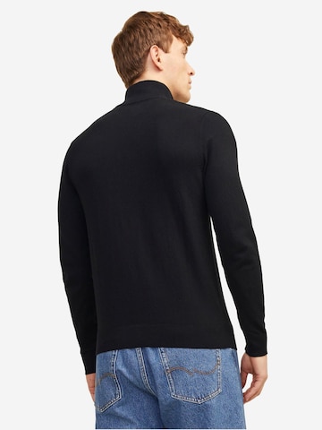 JACK & JONES Pullover 'Emil Knit'‌‌‌‌‌‌ in Schwarz