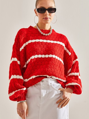 Bianco Lucci Trui in Rood: voorkant