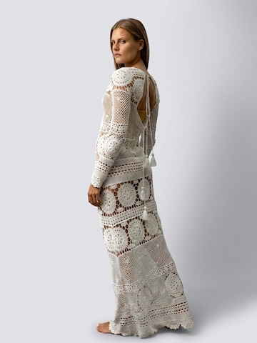 Robe 'Birkin' Miss June en blanc