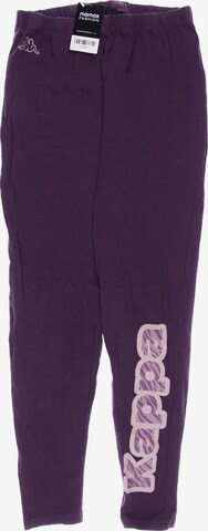 KAPPA Pants in L in Purple: front