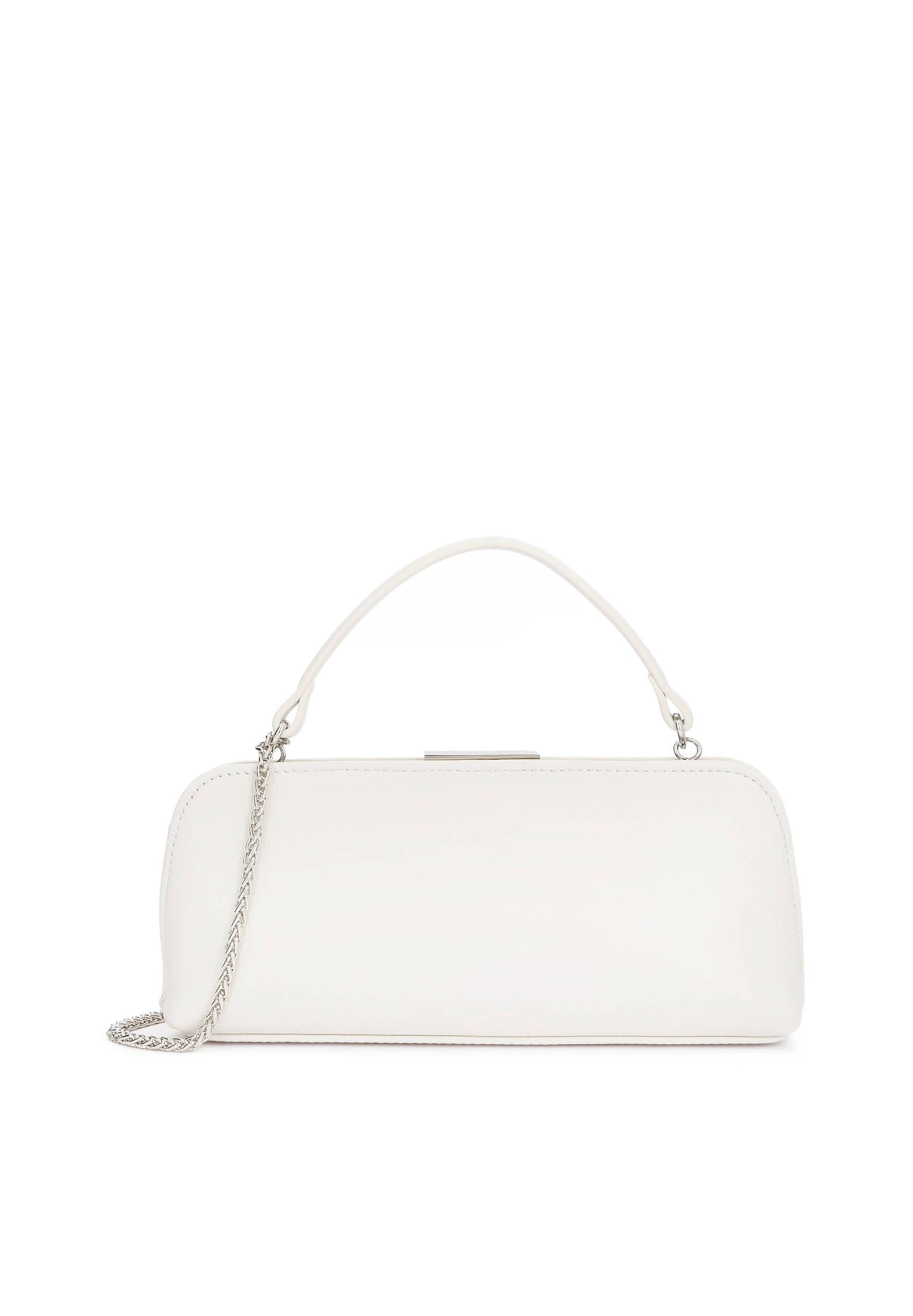 Kazar Handbag in White: front