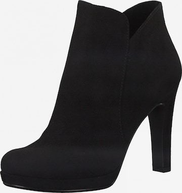 TAMARIS Ankle Boots in Black: front