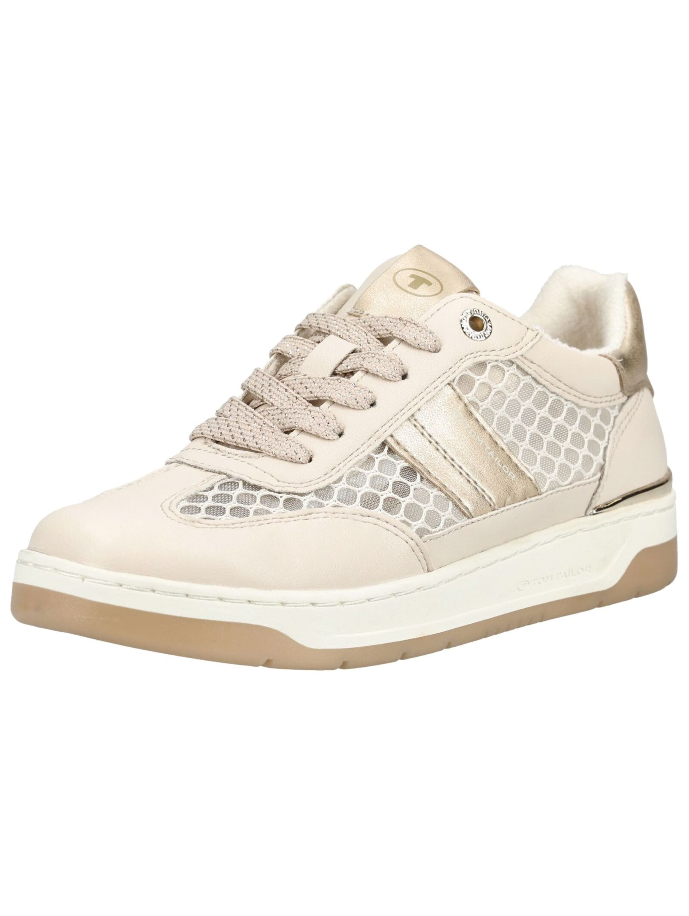 Sneaker bassa di TOM TAILOR in beige: frontale
