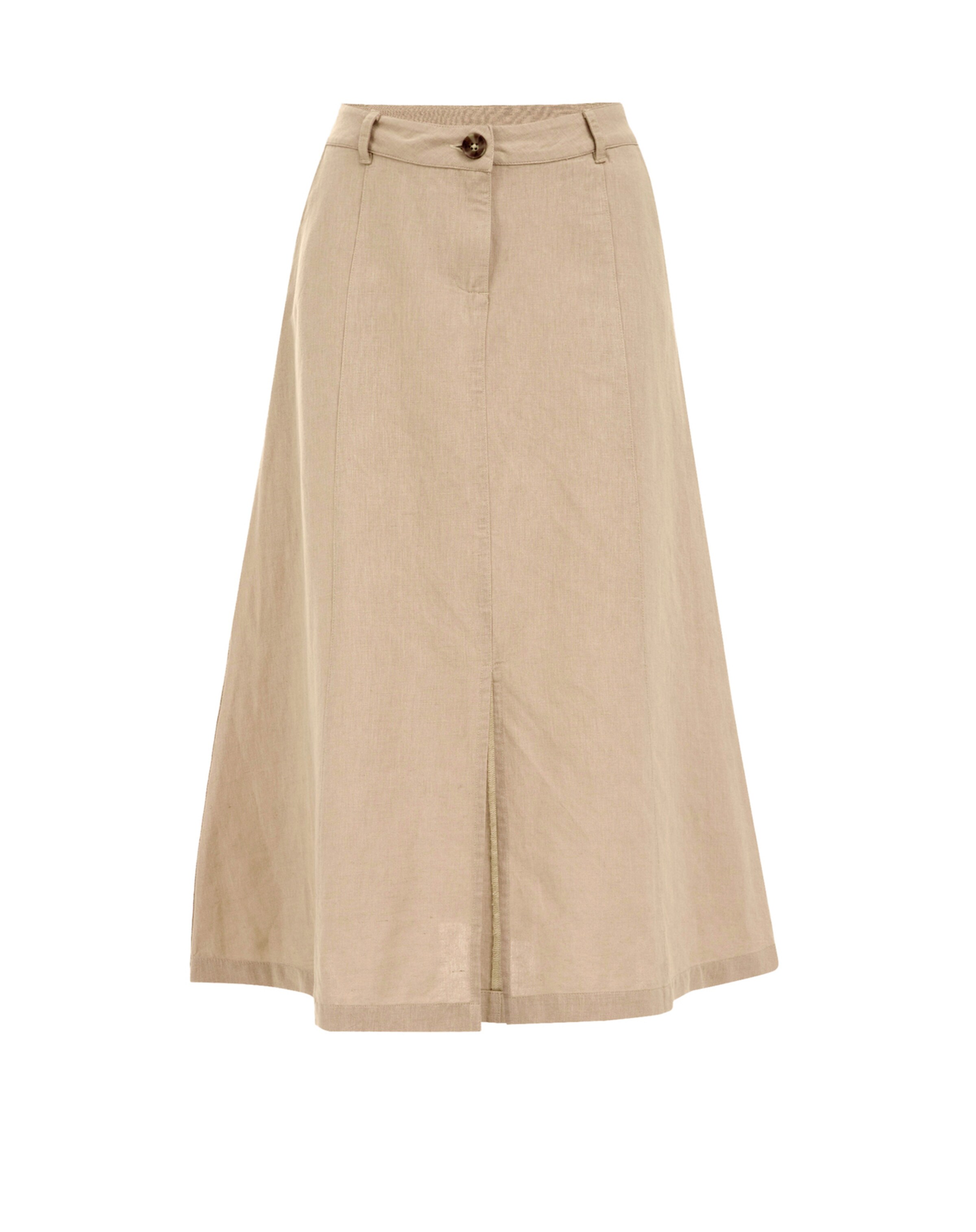 WE Fashion Φούστα σε μπεζ: μπροστά