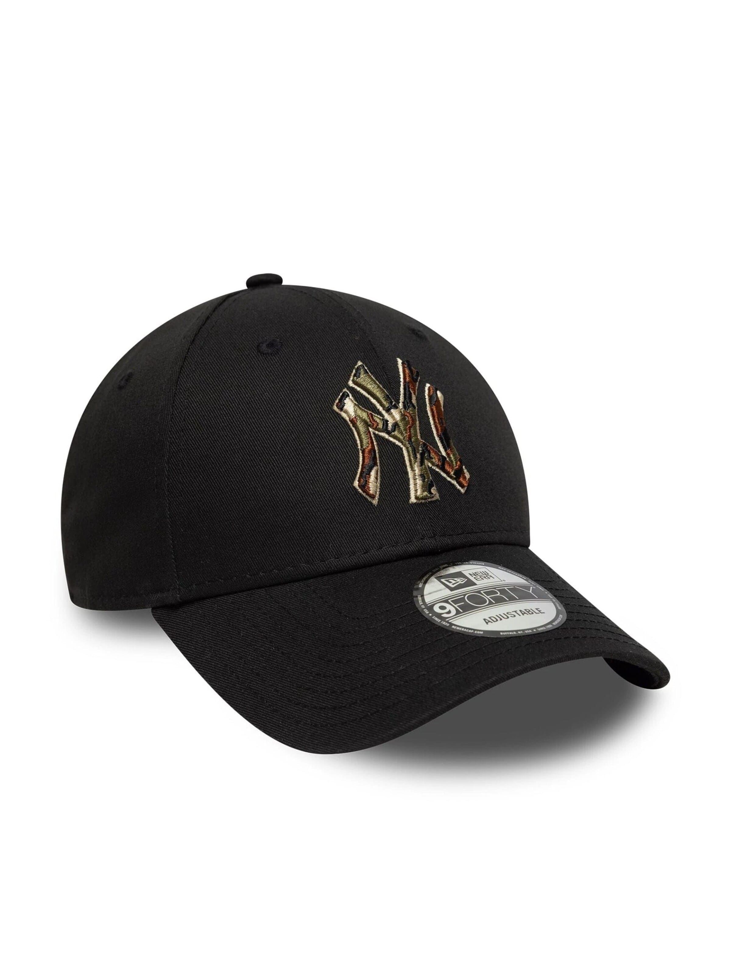 NEW ERA Nokamüts '9FORTY New York Yankees MLB Team Outline', värv must