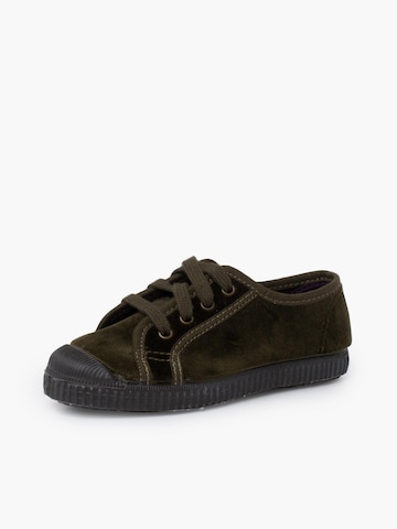 Baskets Pisamonas en vert : devant
