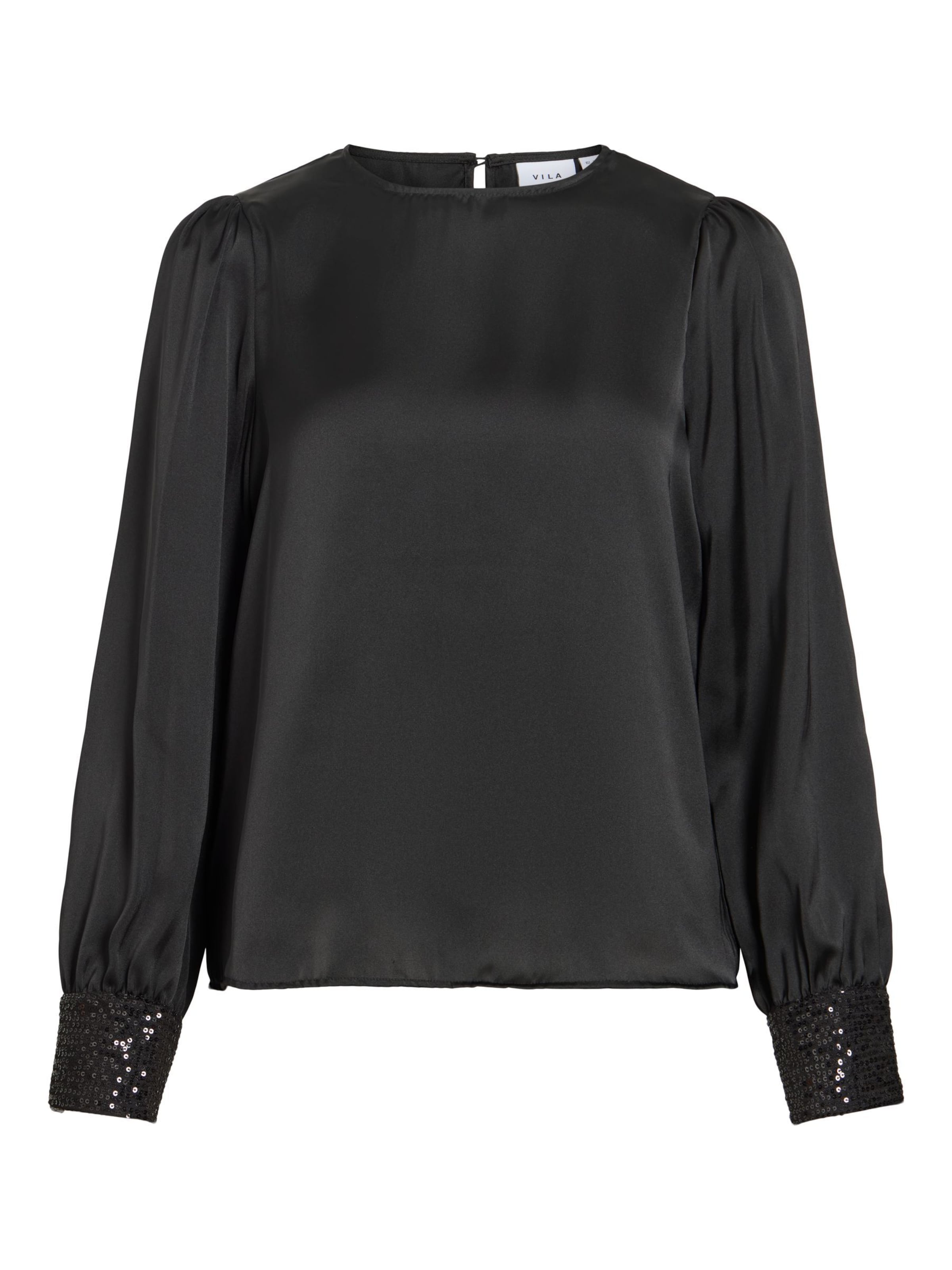 VILA - Blusa 'VISOFIE' en negro: frente