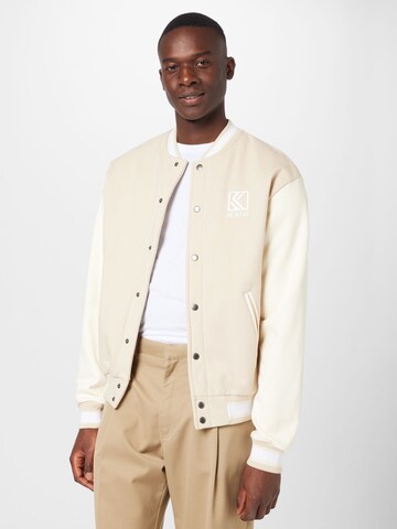 Karl Kani Tussenjas in Beige: voorkant