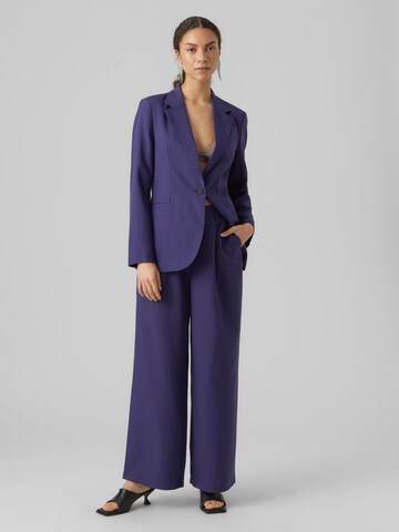 Wide Leg Pantalon 'CAPRI' VERO MODA en bleu