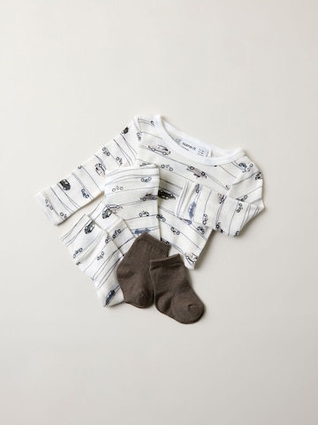 NAME IT - Pijama entero/body en blanco