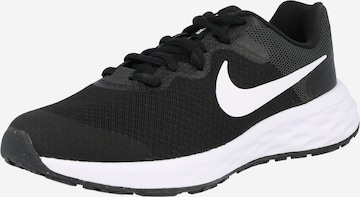 NIKE Athletic Shoes 'Revolution 6' in Black: front