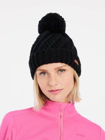 PROTEST Mütze 'PRTPAISLEY24' in Schwarz