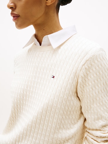 TOMMY HILFIGER Pullover in Beige