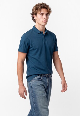 T-Shirt MO en bleu : devant