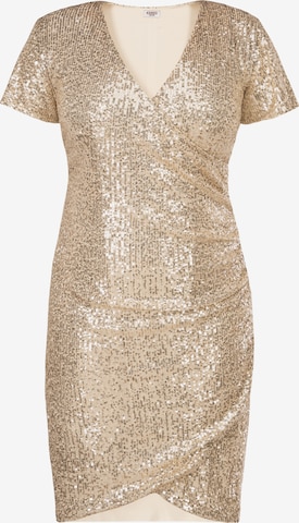 Karko Cocktail Dress 'GLORIA' in Gold: front