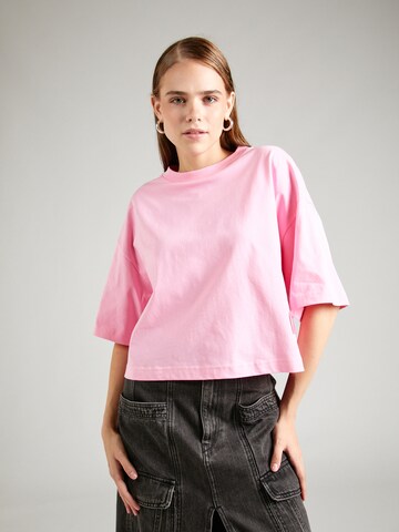 REPLAY Shirt in Roze: voorkant