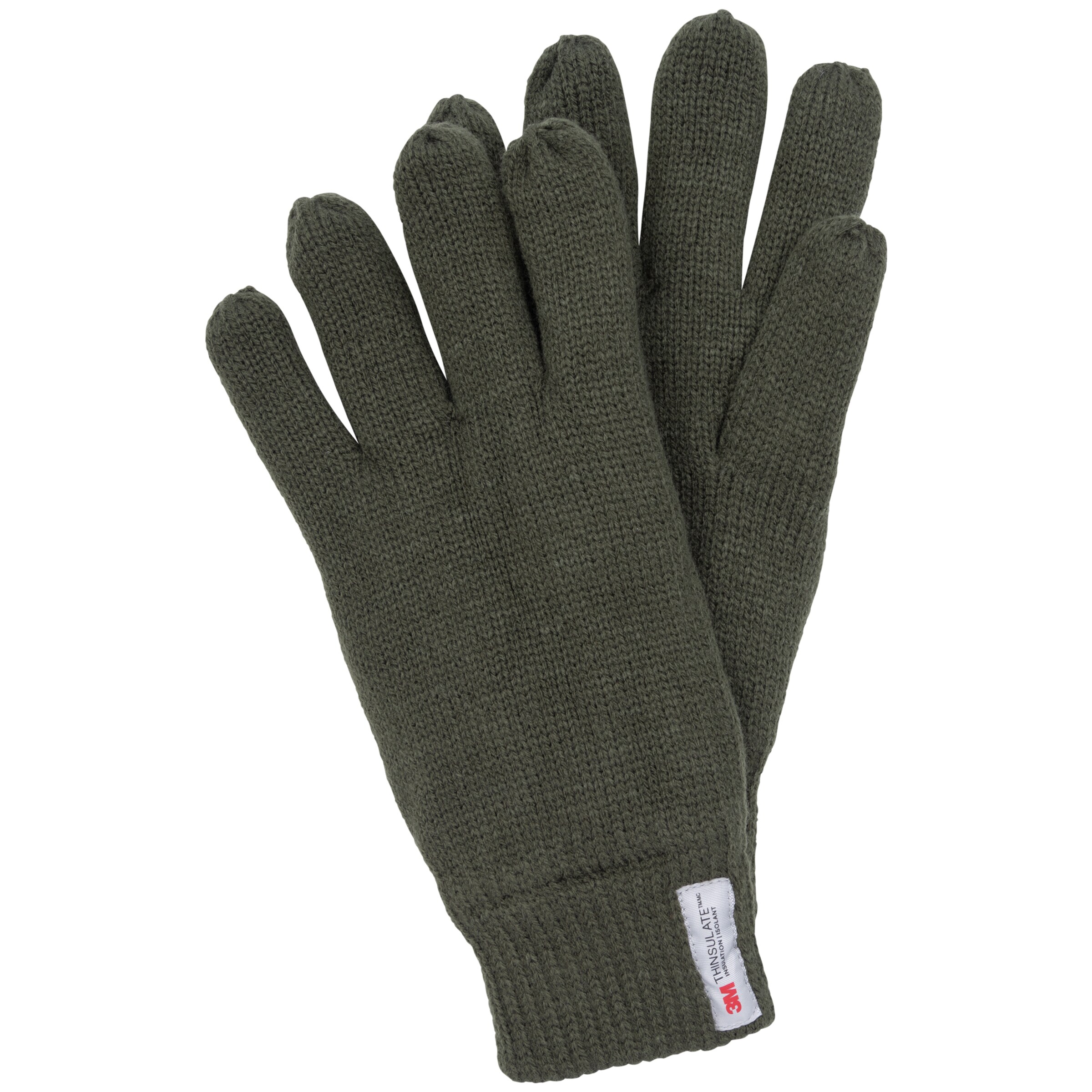 INDICODE JEANS Full Finger Gloves 'Jason' in Green: front