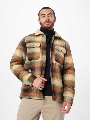 Iriedaily Between-season jacket 'Young Fella' in Brown: front