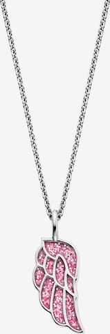 Herzengel Kette in Silber: Vorderseite