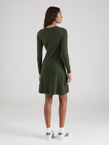 ONLY Gebreide jurk 'NEW DALLAS' in Groen