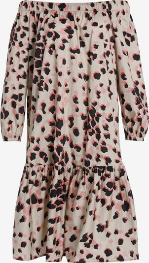 Ulla Popken Dress in Light beige / Pink / Pink / Black, Item view