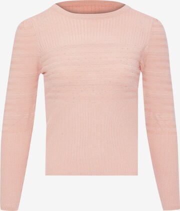 bling bling by leo Sweater in Pink: front