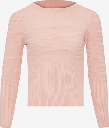 bling bling by leo Свитер в Ярко-розовый: спереди